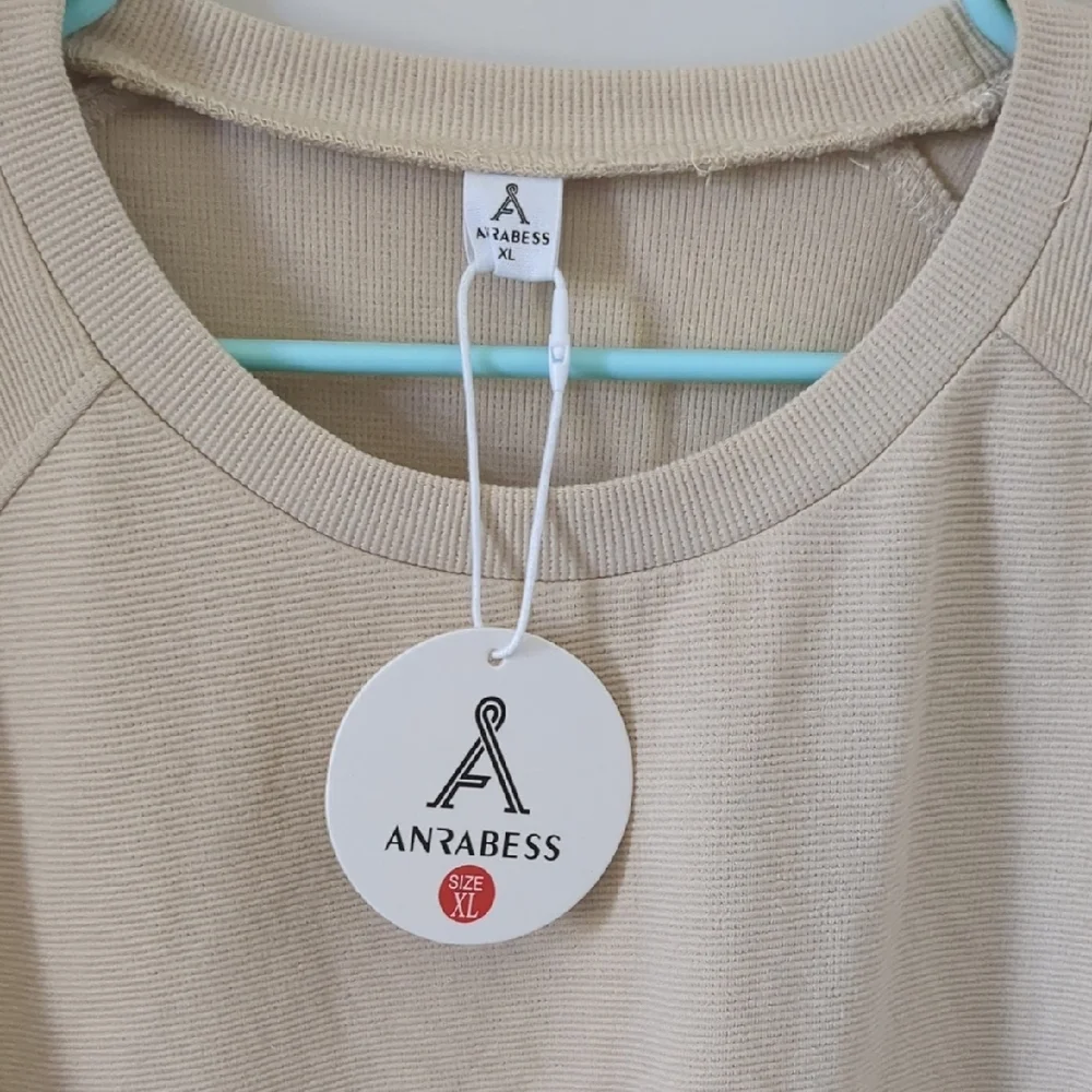 Women's Cream Sweatshirt - Picture 2 of 8